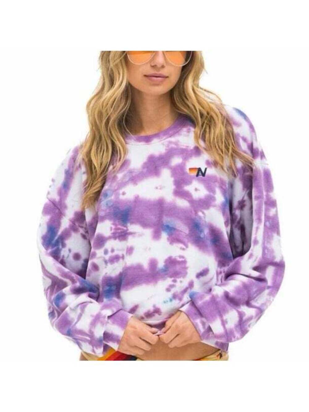 Aviator Nation Purple Tie-Dye
Sweatshirt size L